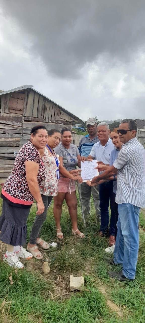 Primer picazo en La Toronja da inicio a obra del Presupuesto Participativo”